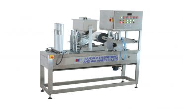 เครื่องบรรจุแถวตรงอัตโนมัติ / ปิดฝาฟิล์ม / ซีลฝาฟิล์ม 8 หลุม LINEAR FILLING MACHINE