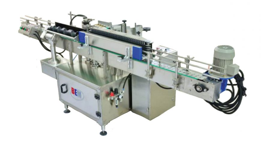 เครื่องปิดฉลากแถวตรง  1  ตำแหน่ง  AUTOMATIC  LINEAR  PAPER LABELLER  BEM : LLM 1-60